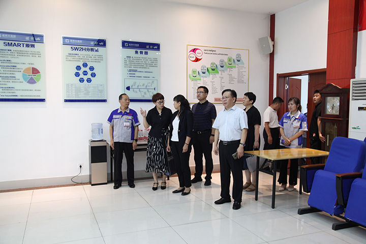 2021年8月26日，濟南市總工會(huì )黨組成員、副主席于虹和女工部部長(cháng)張紹峰一行來(lái)我集團公司調研